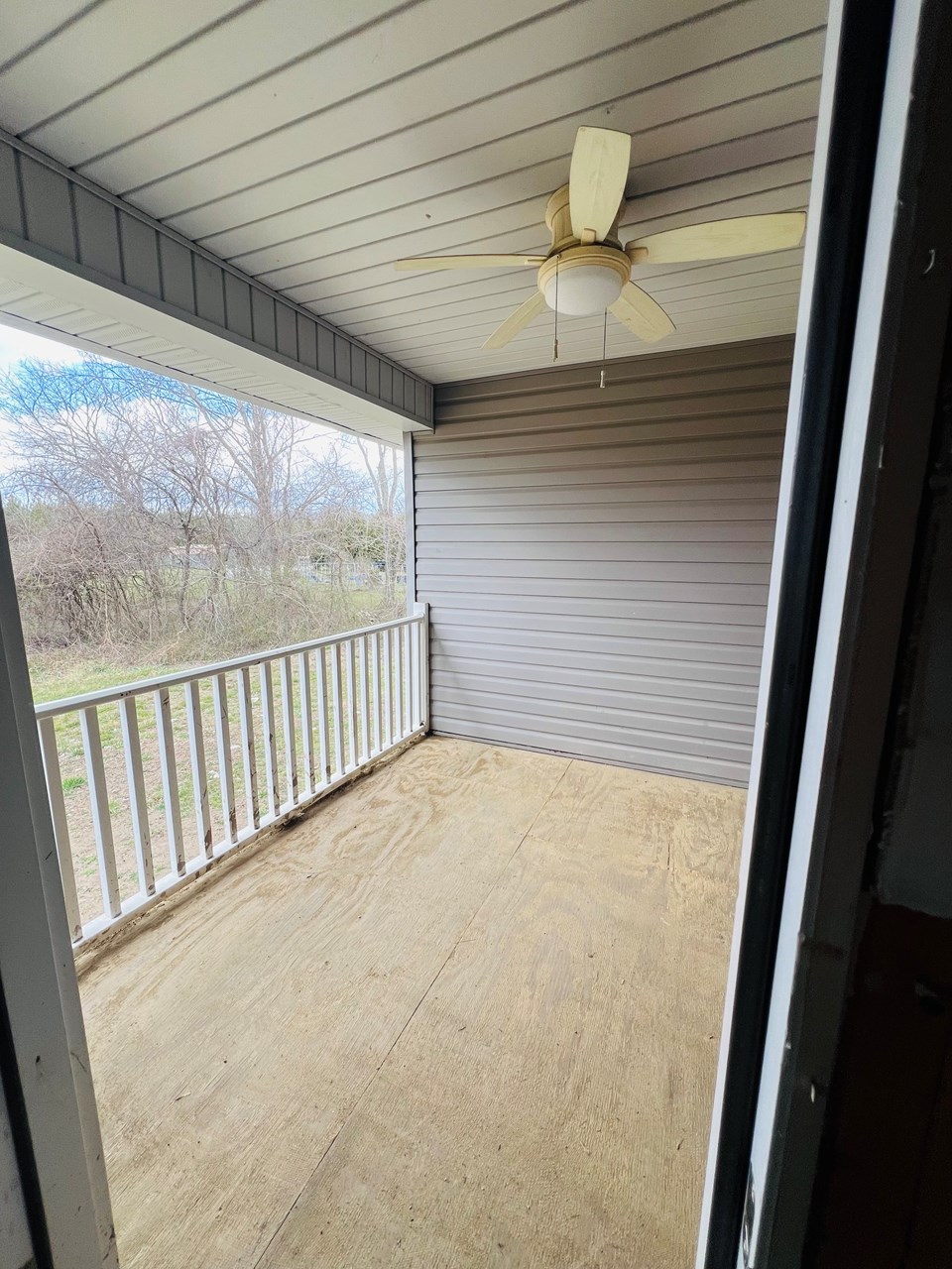 rear porch