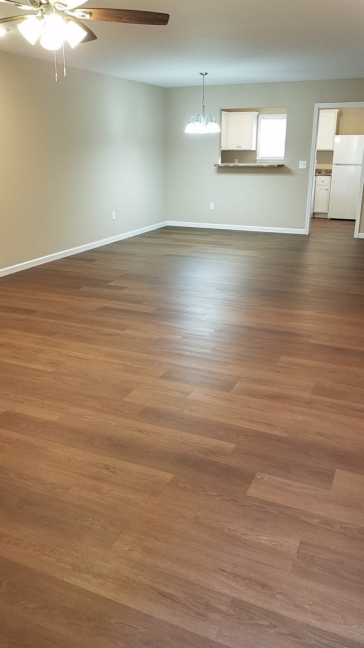 living room / great room / dining area